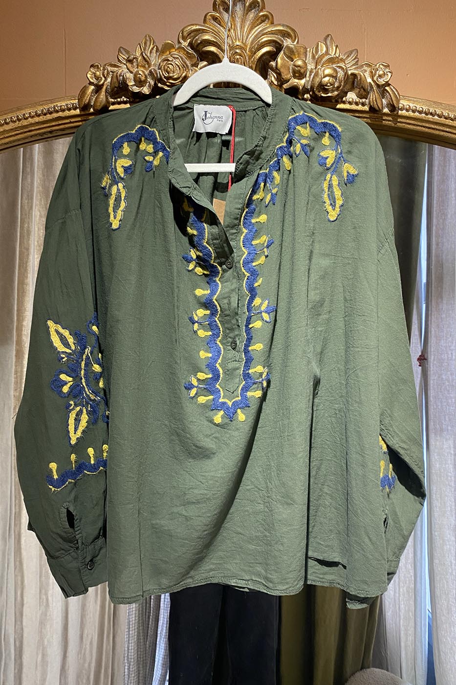 Blouse à motifs