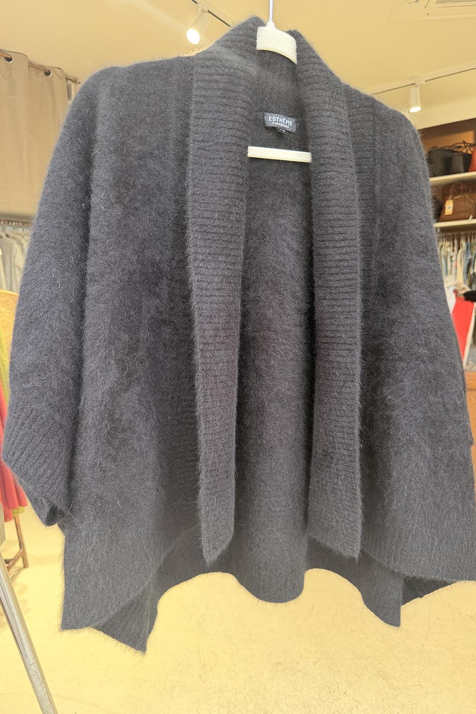 WES26A32R Gilet ouvert 1/2M raccoon