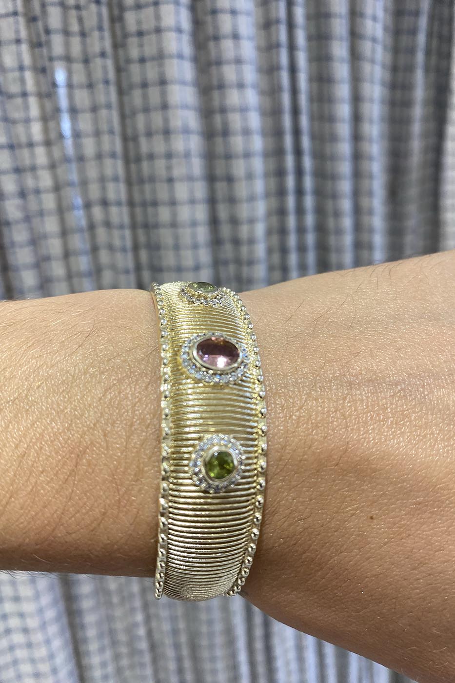 Bracelet tessai or tourmalines