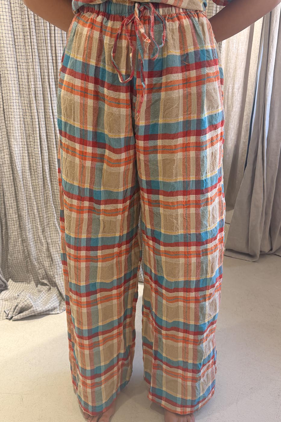Pantalon carreaux