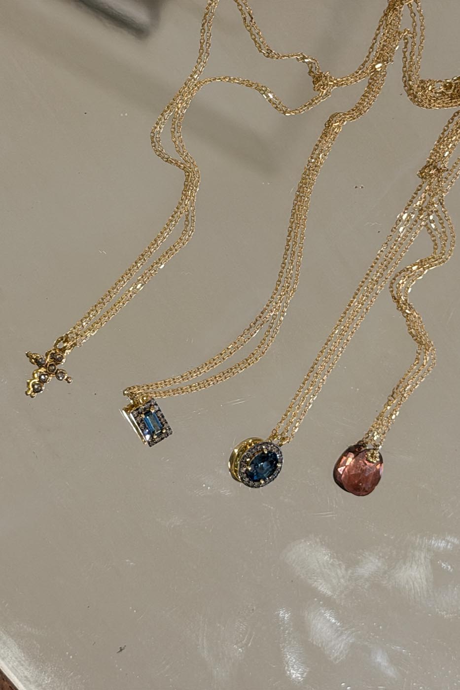 Collier victoria rectangle