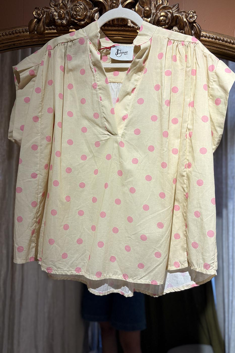 Blouse manches courtes poids