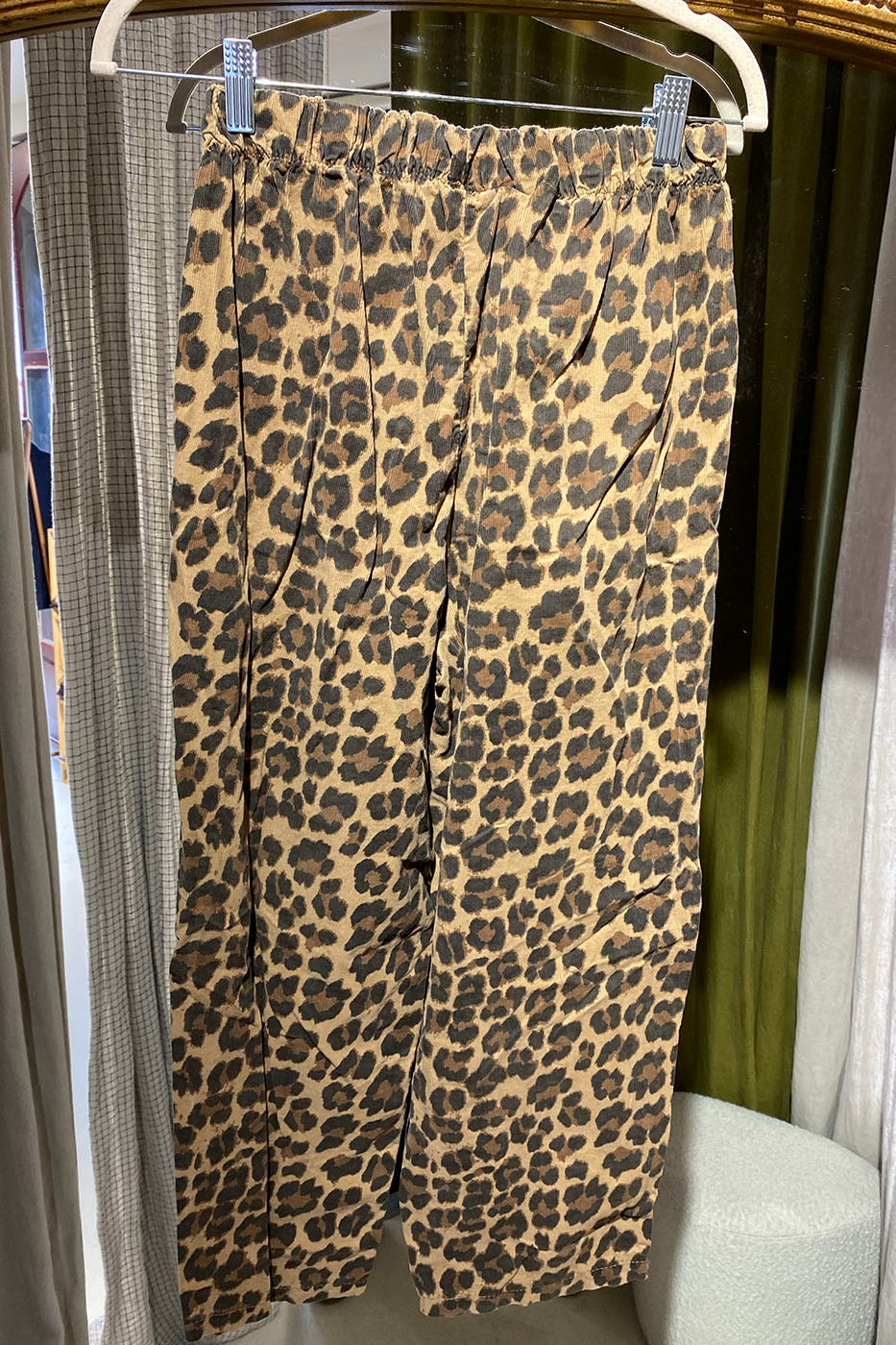 Magic en velour léopard