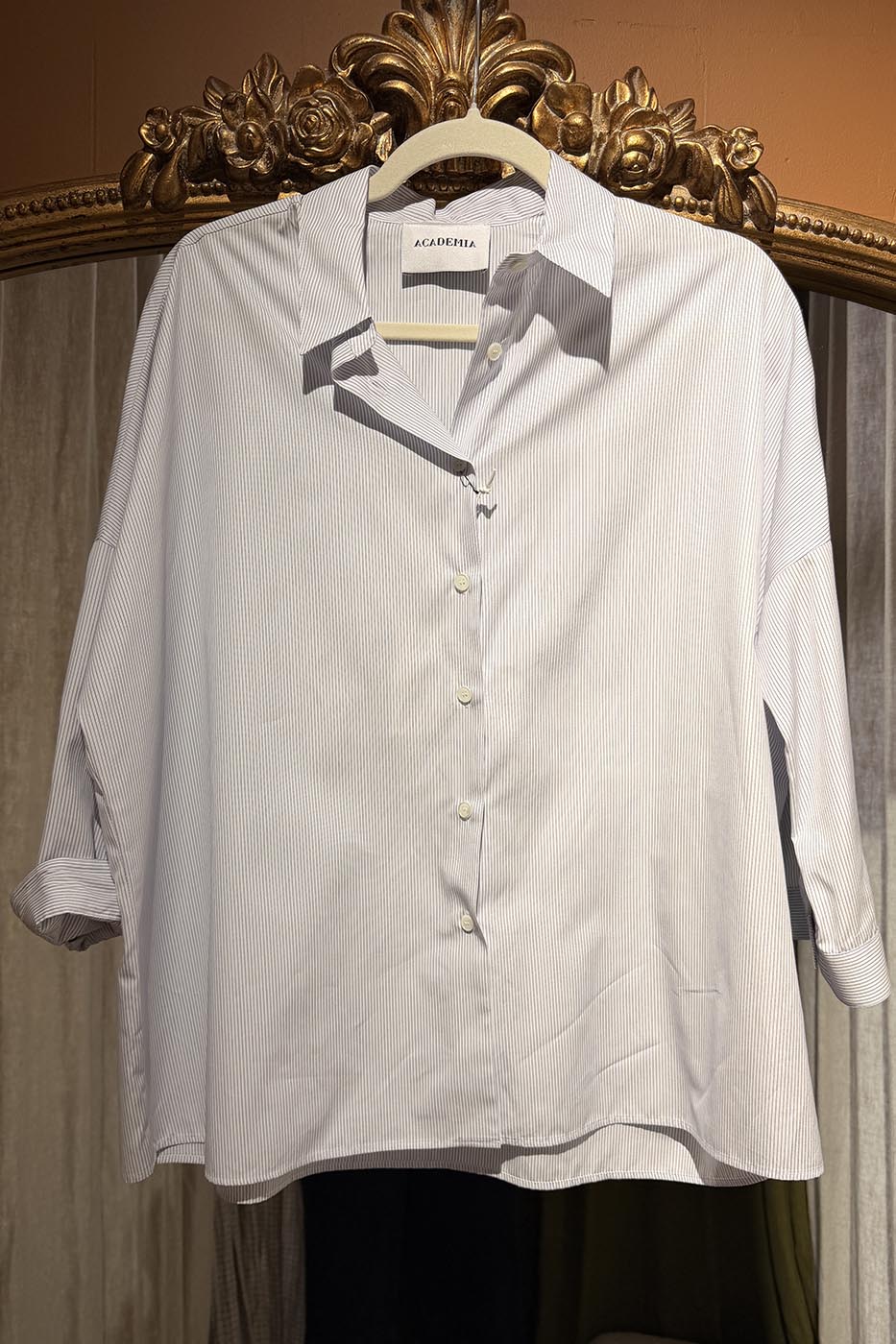 Chemise Gioia rayures fines