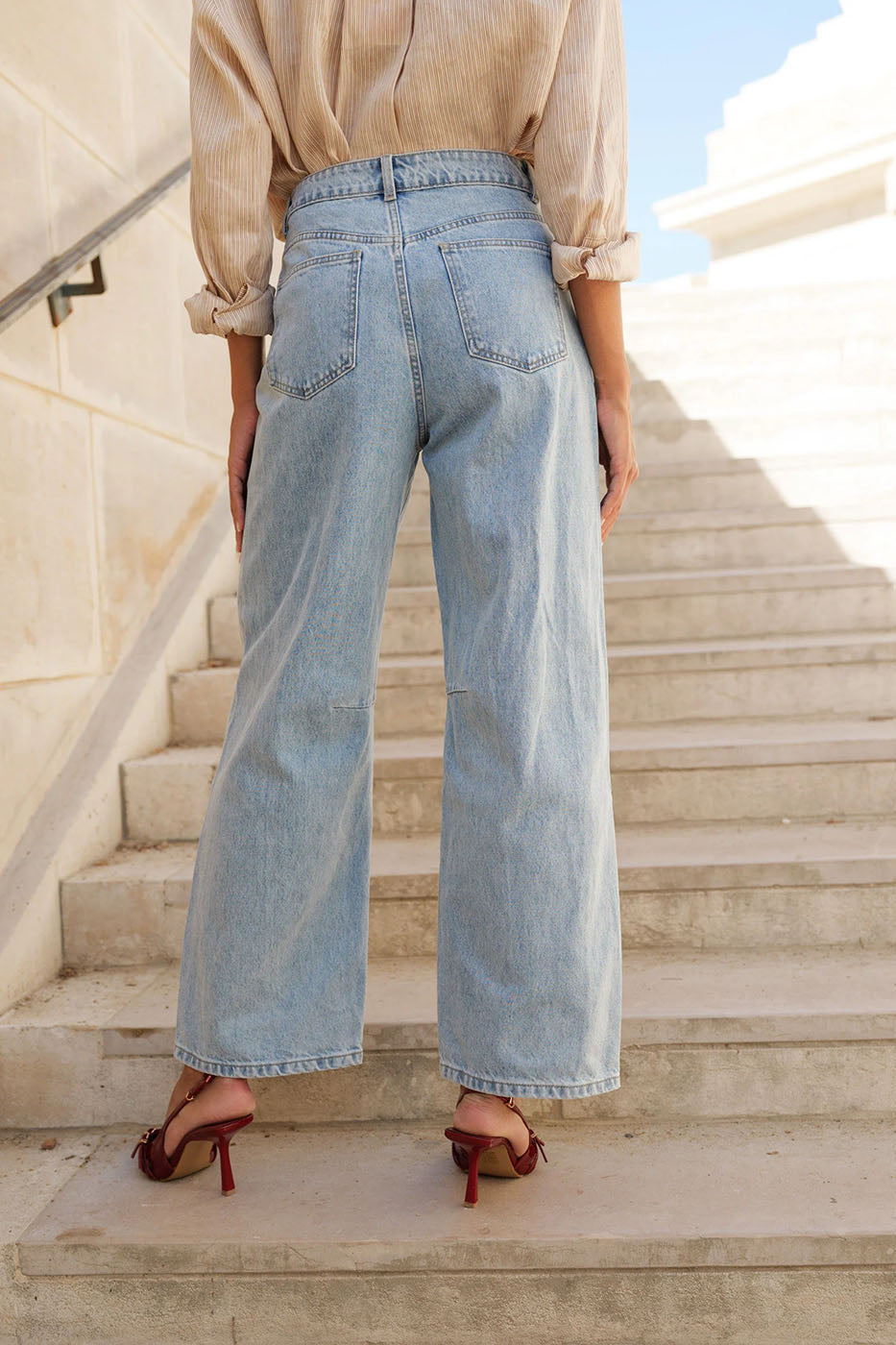 Jean Brook - denim clair