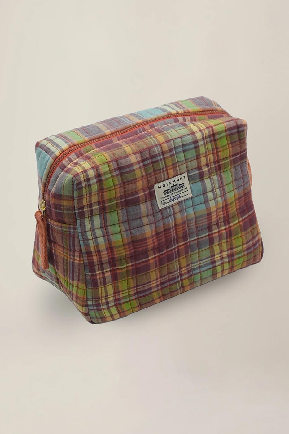 Grande pochette N°43 Secret Checks Mineral