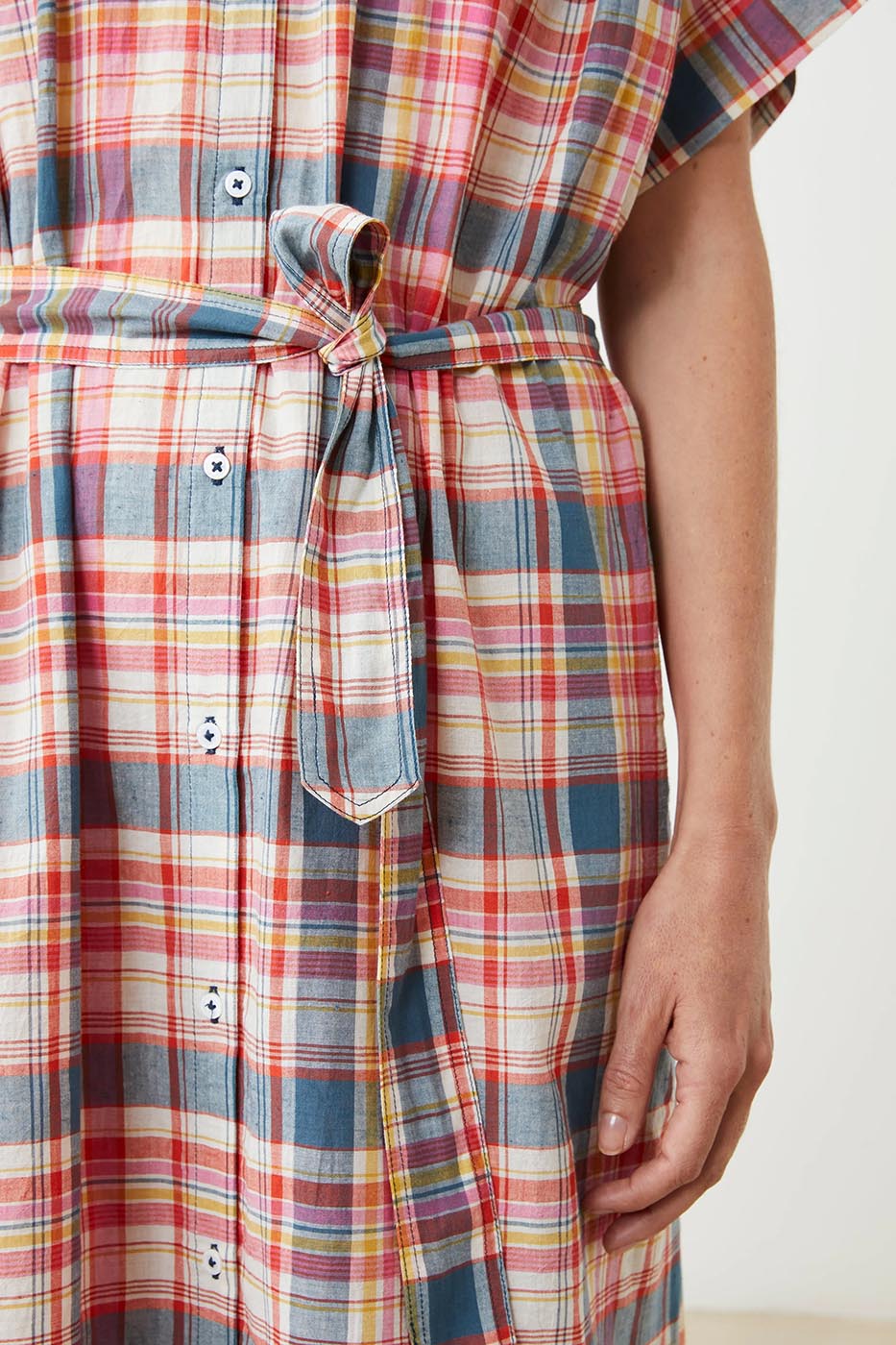 Robe Maxima N°782 Secret Checks Pop Pink