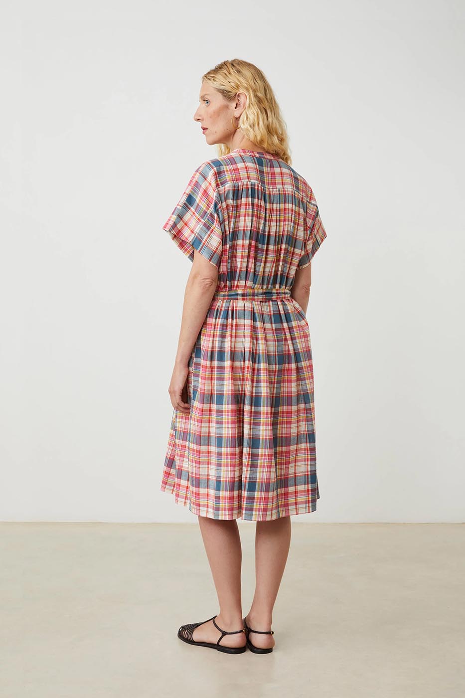 Robe Maxima N°782 Secret Checks Pop Pink