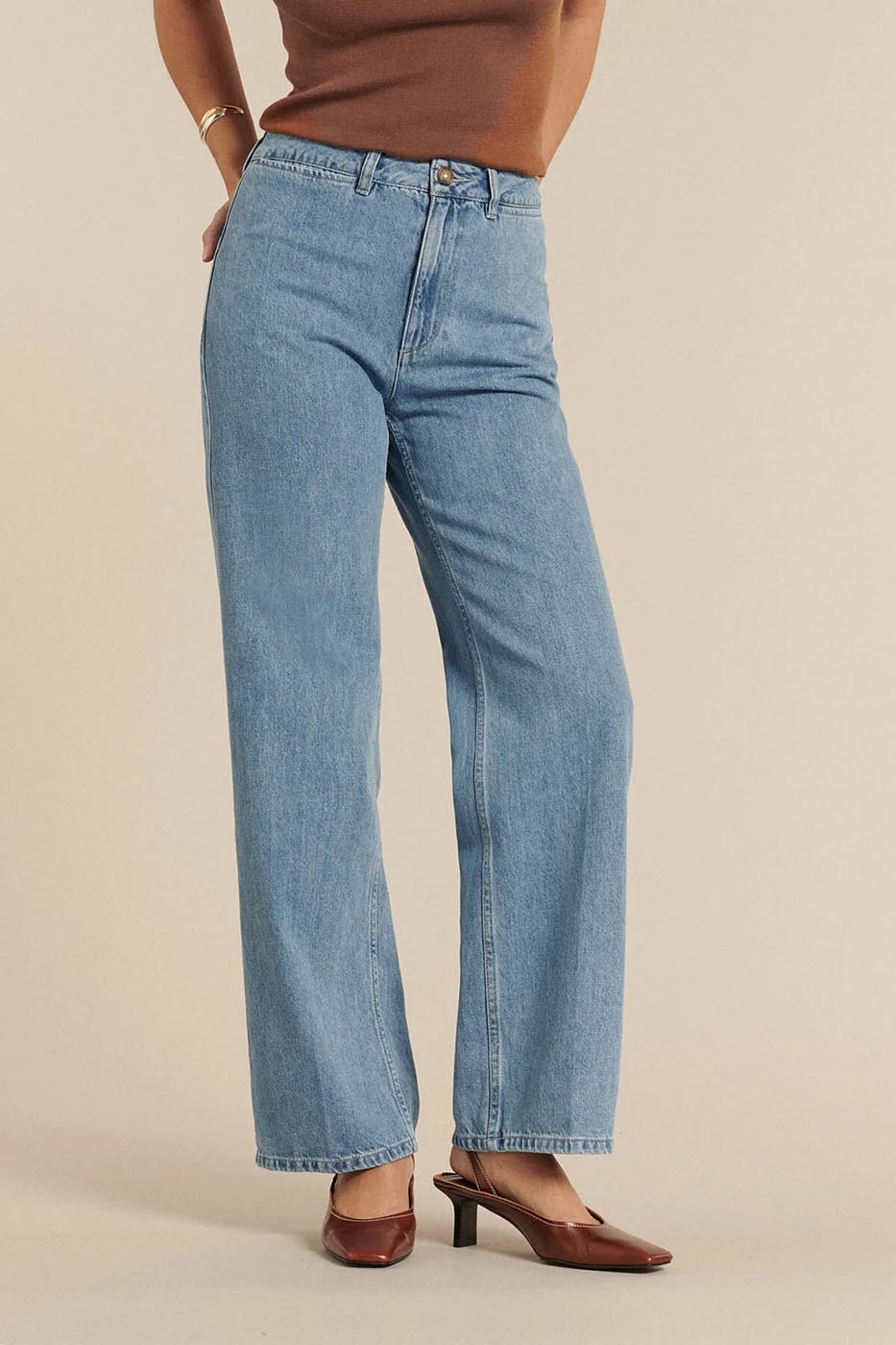 Jeans droit large DENIM SWANN