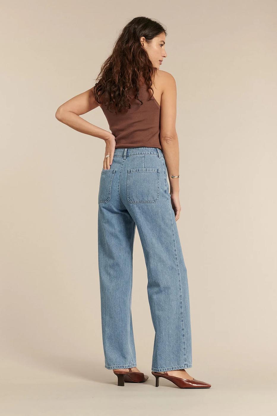 Jeans droit large DENIM SWANN