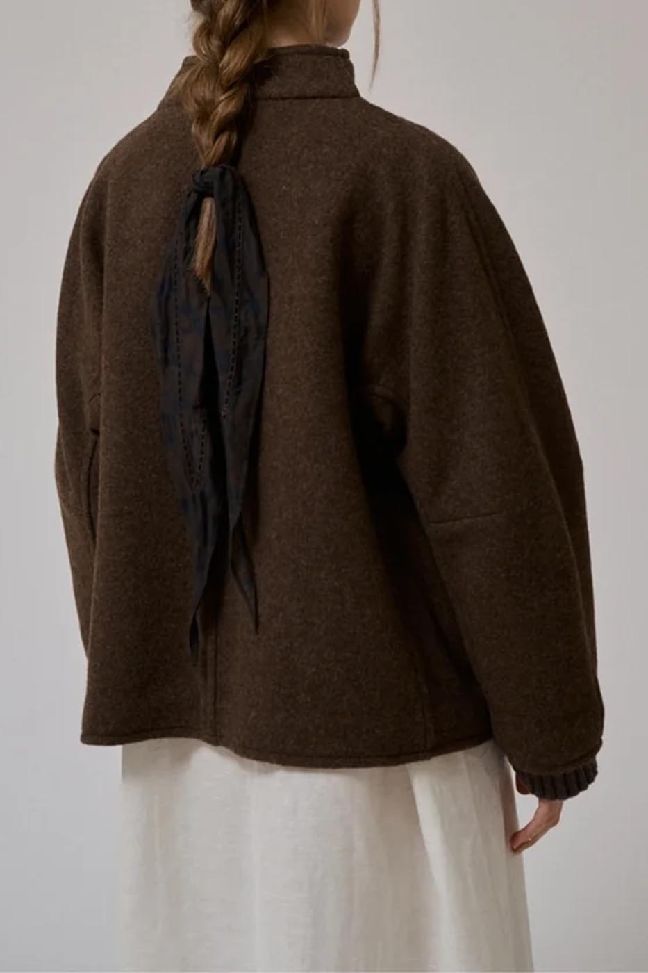 Veste thyme short wool
