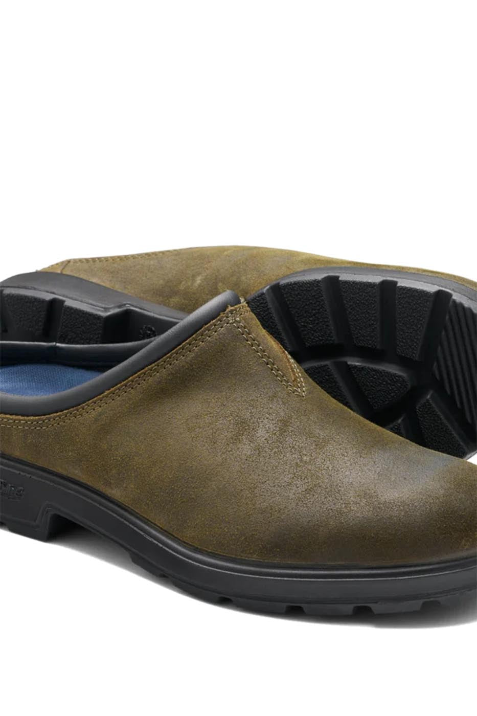 Original Clog #2423 Waxed Suede Dark Olive