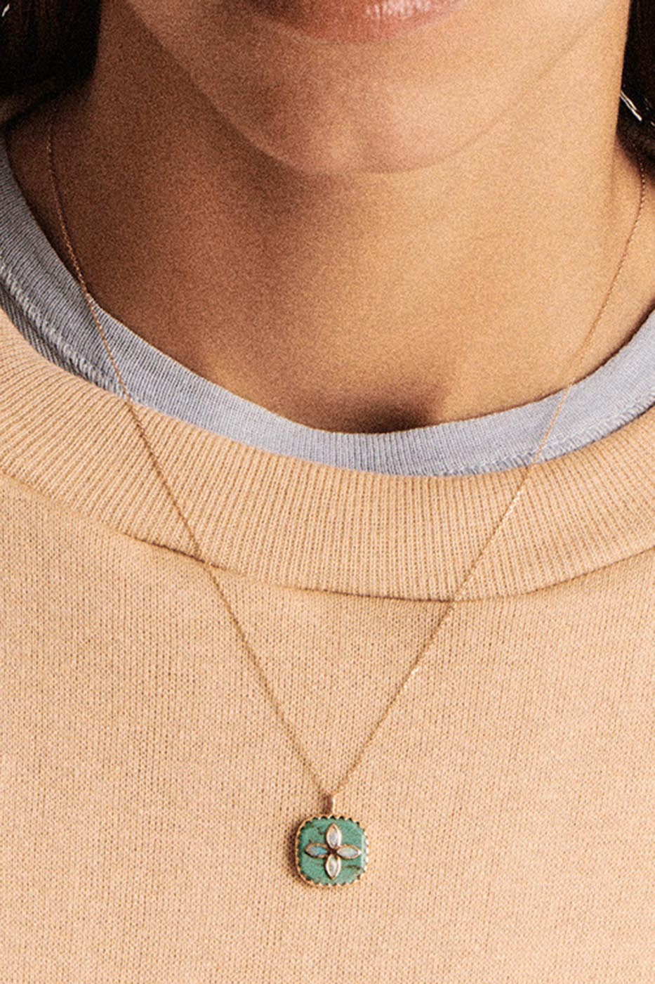 Collier BOWIE TURQUOISE