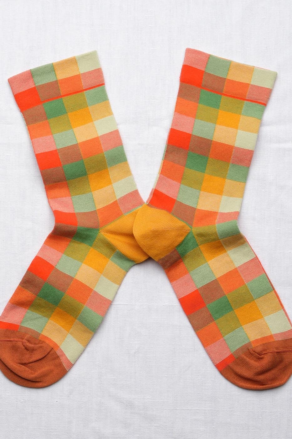 Chaussettes Carreaux Multico