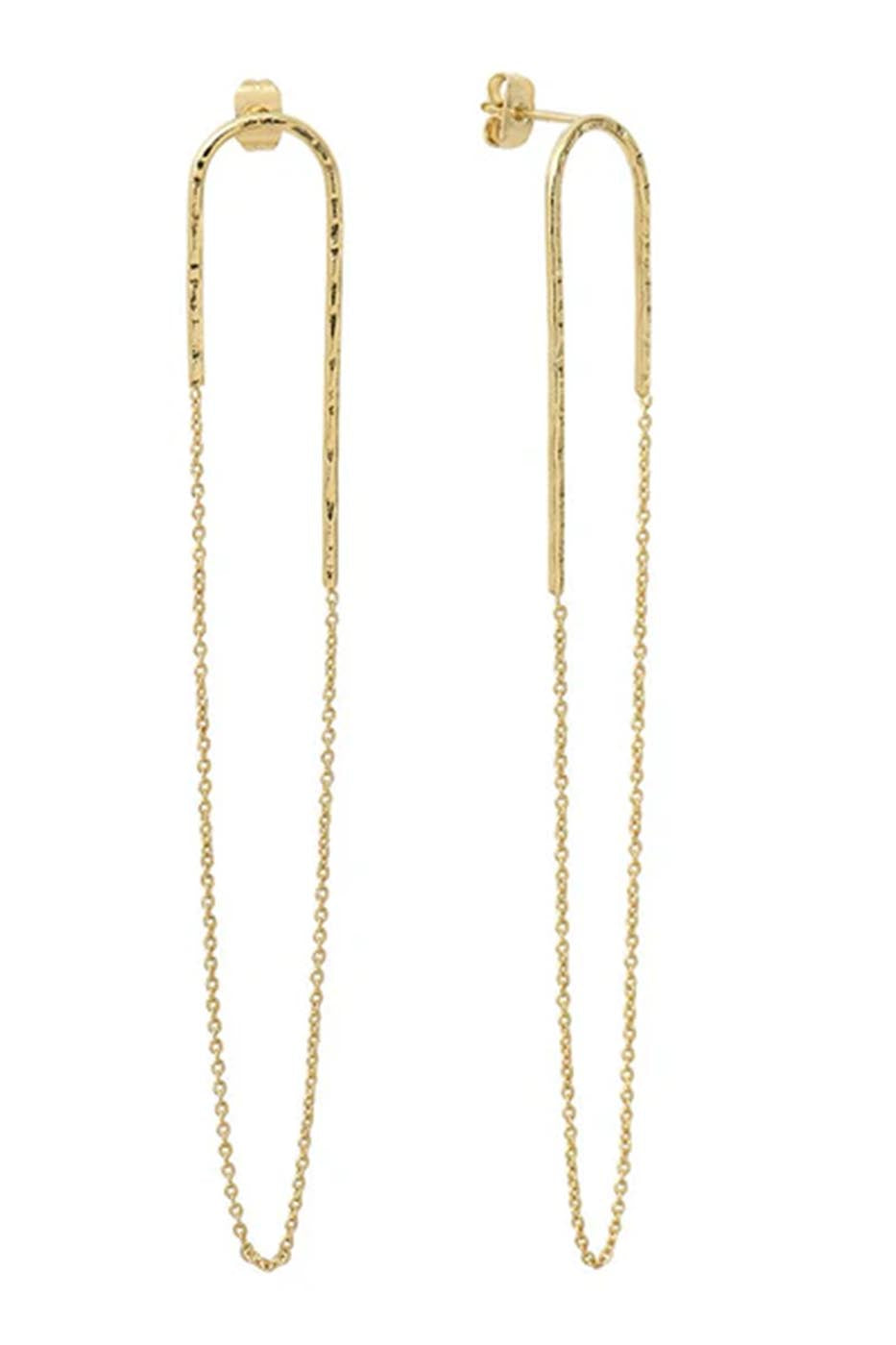 Grandes boucles d'oreilles Colette