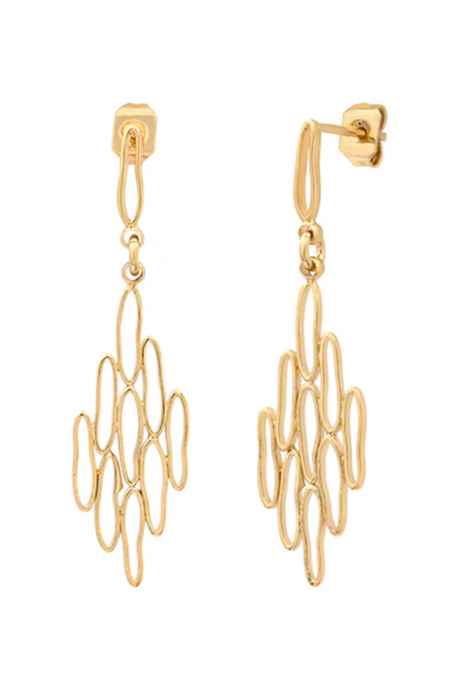 Boucles d'oreilles pendantes Diva