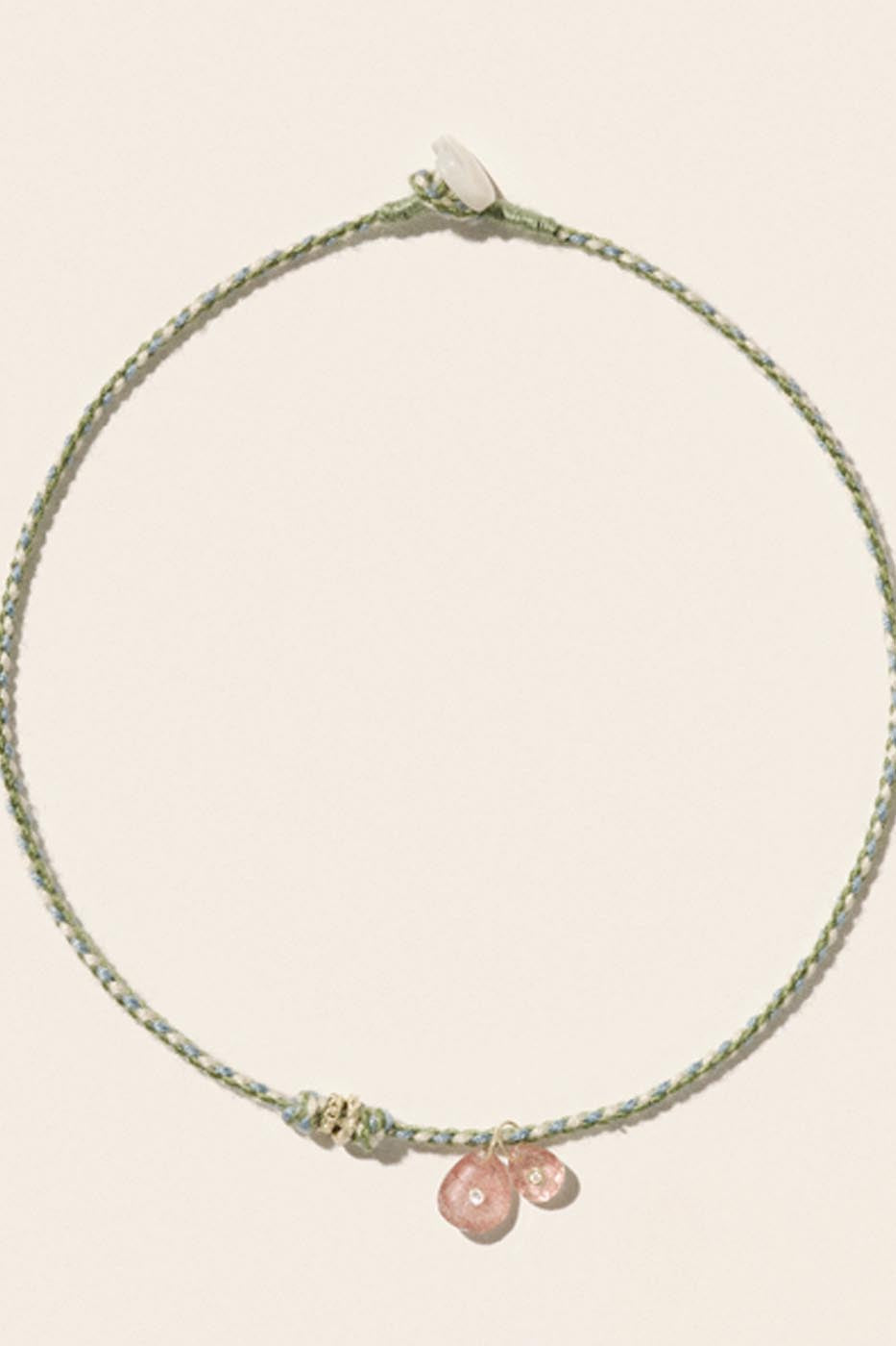 Collier HOLI STRAWBERRY QUARTZ