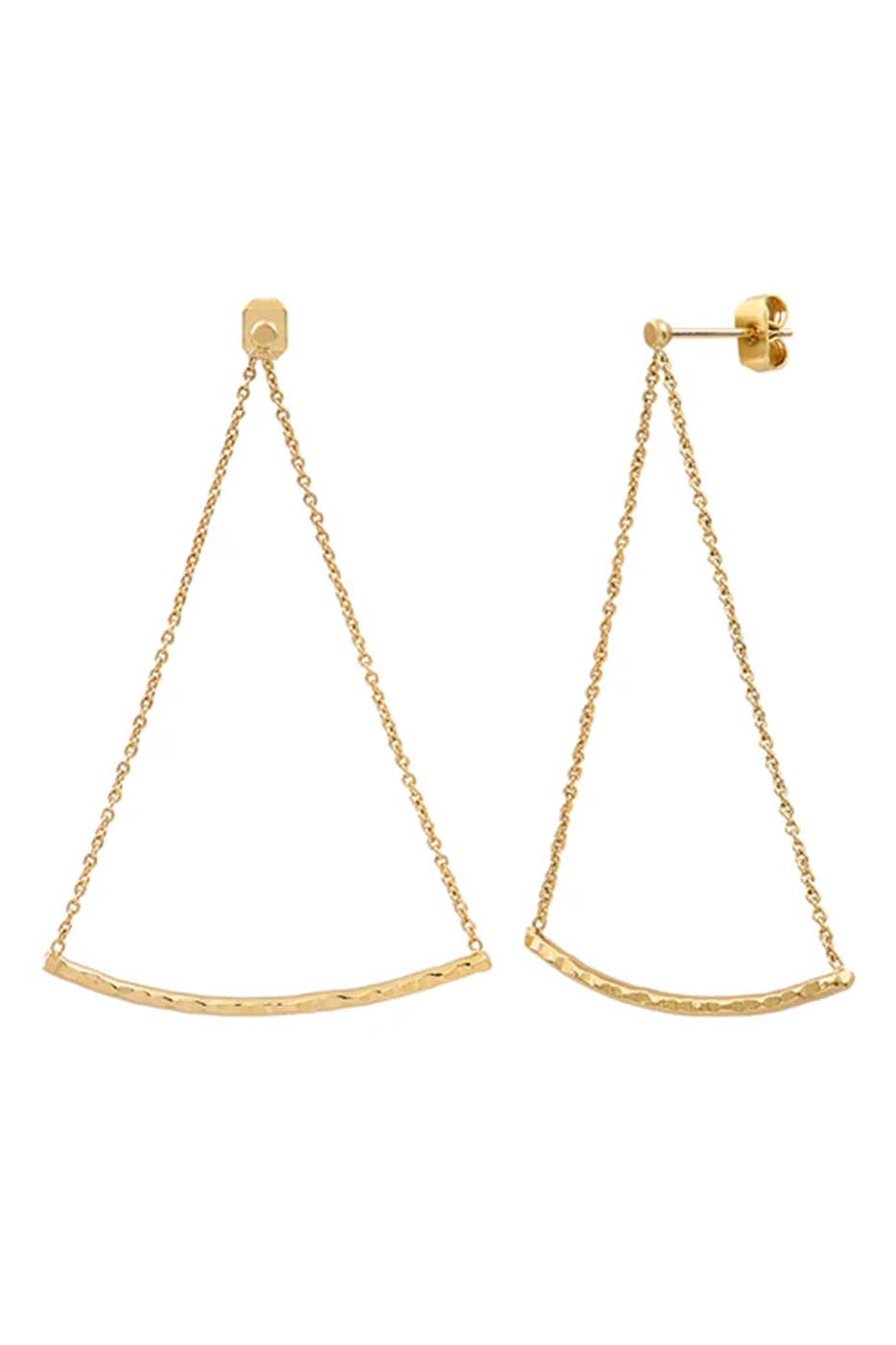 Boucles d'oreilles chaînes Illusion