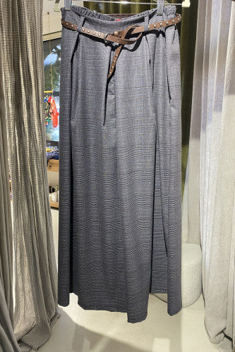 Pantalon large prince-de-galles