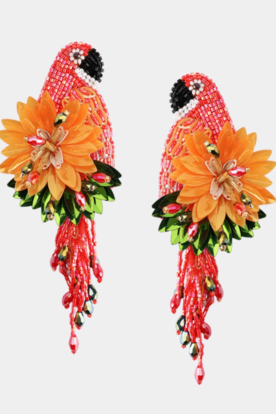 Boucles d’oreilles Parrot