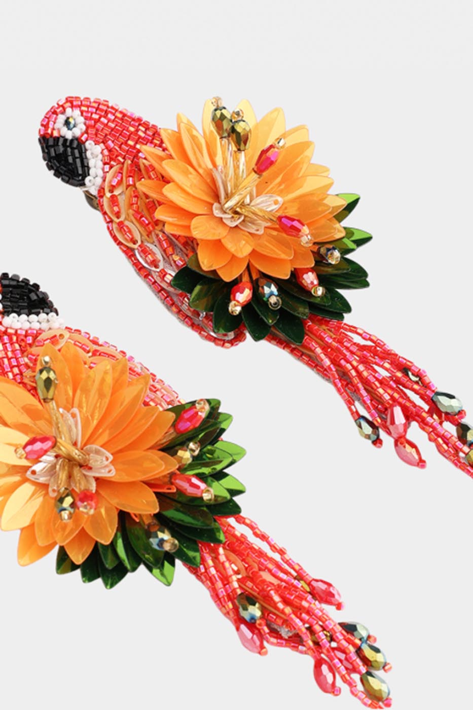 Boucles d’oreilles Parrot