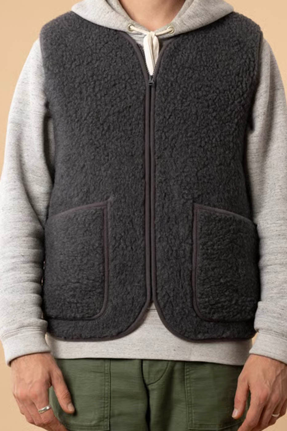 Gilet pepitco gris