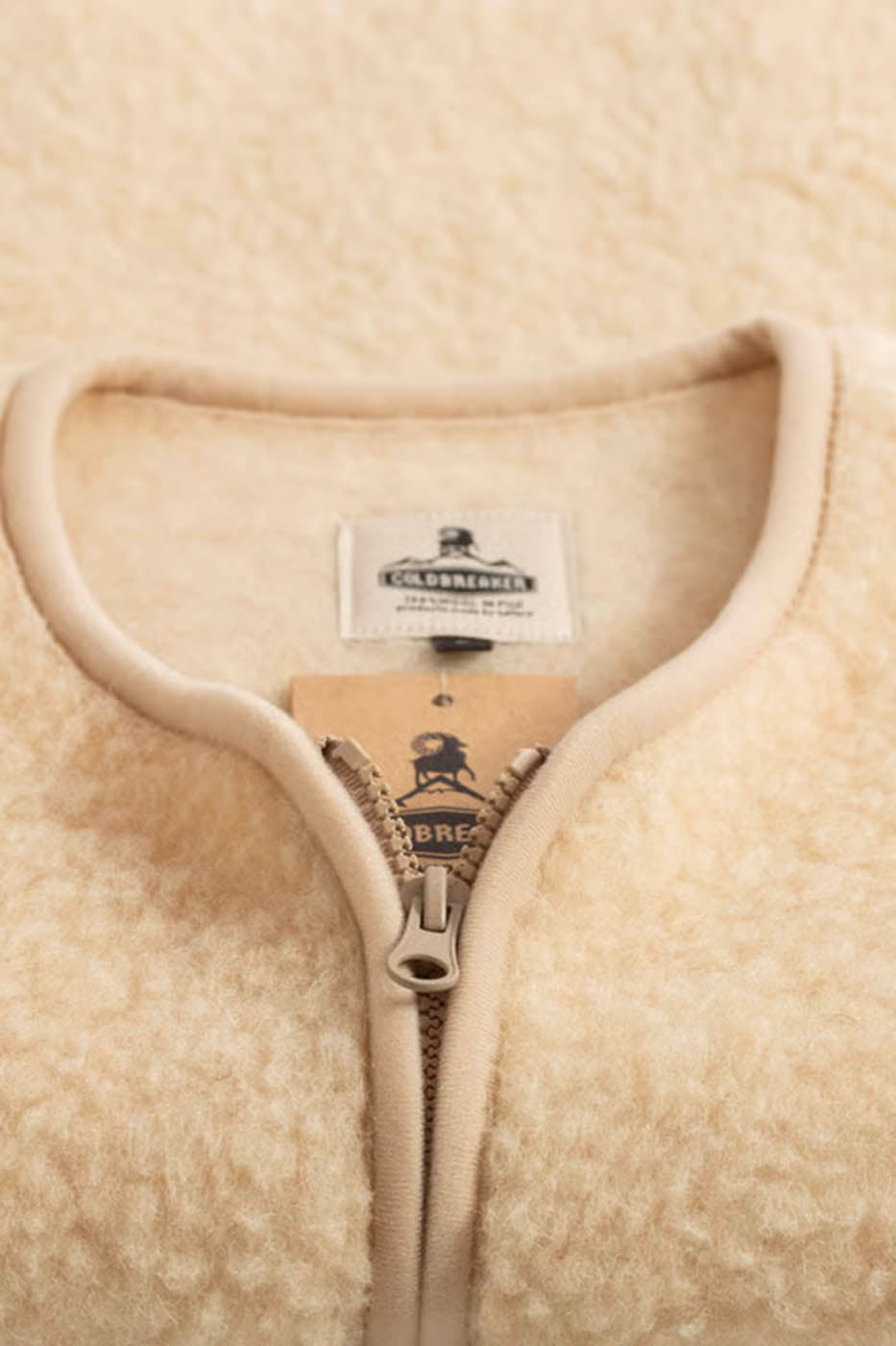 Gilet pepitco beige
