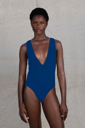 Maillot une pièce Ariel Blueberry