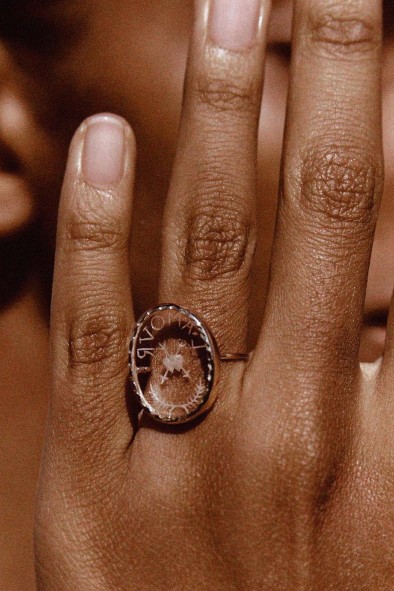 Bague l'amour cristal