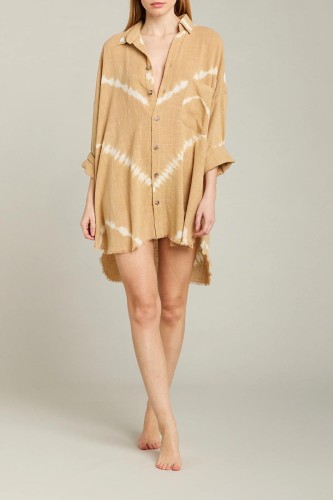 copy of Chemise mi-longue oversize Mykonos