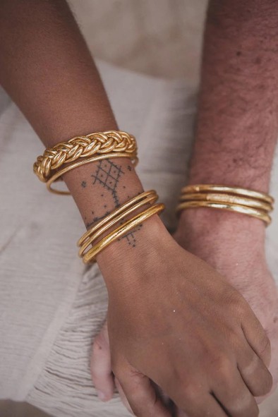 KUMALI DOUBLE TRESSÉ OR