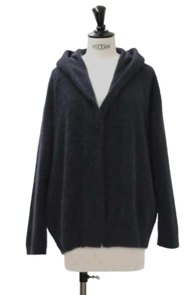 Cardigan à capuche noir