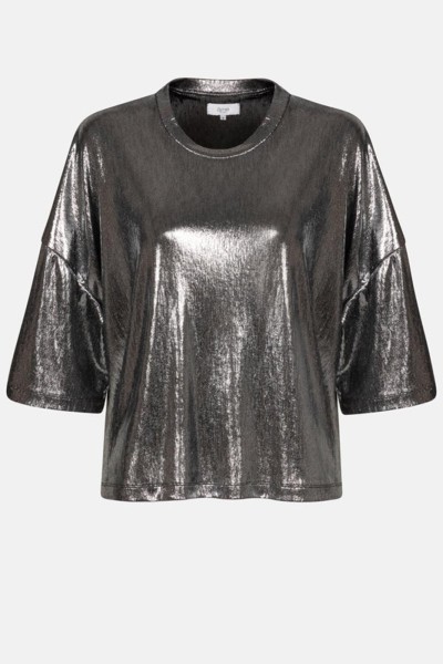 Klaxon Wooly T-shirt | Silver Grey 2