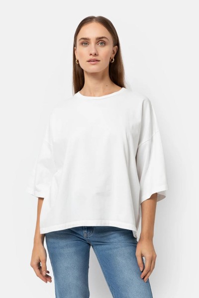 Eloise Boxy T-Shirt | White 2