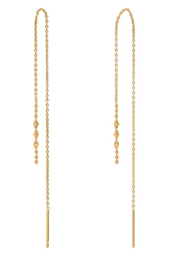 Boucles d'oreilles chaînes ajustable océane