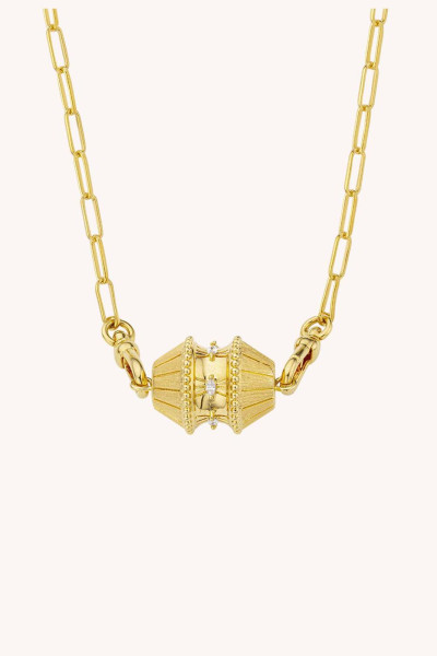 COLLIER - GOLD BIG TALISMAN