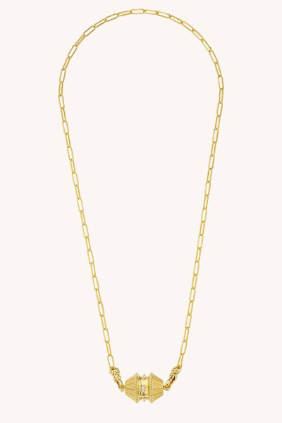 COLLIER - GOLD BIG TALISMAN 2