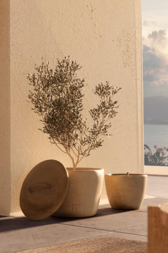 copy of Petite bougie d'extérieur urbaine - désert