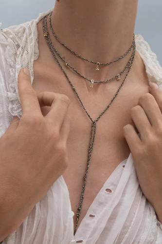 copy of N° 182 COLLIER GOLD BLACK