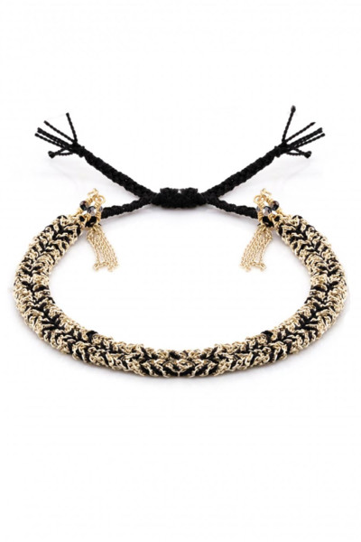 copy of N° 182 COLLIER GOLD BLACK