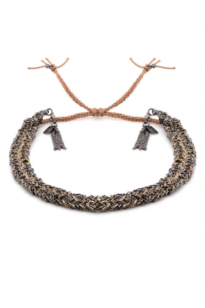 copy of N° 182 COLLIER GOLD BLACK