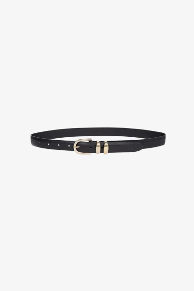Ceinture en cuir Leon Noir 2