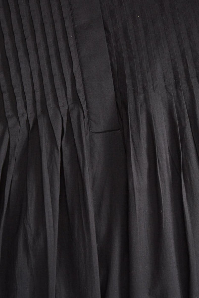 Dot shirtdress Black