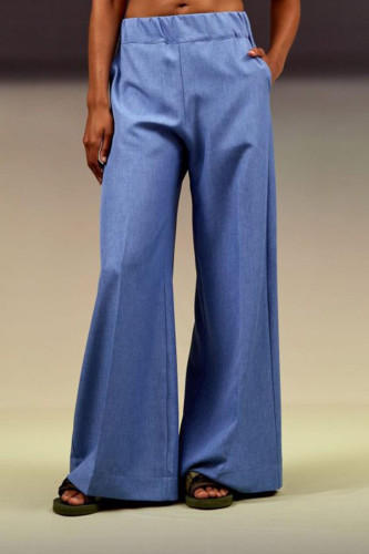 copy of Balloon blouse bleu nuit