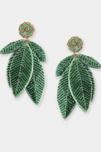 Boucles d'oreilles Leaf