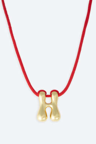 COLLIER LETTRE H