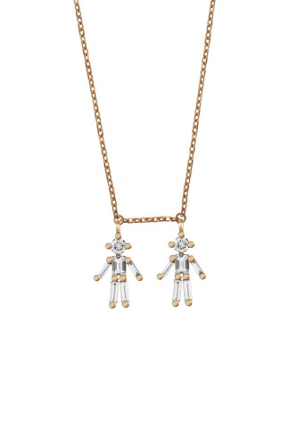 Collier Double Little One Garçon-Garçon