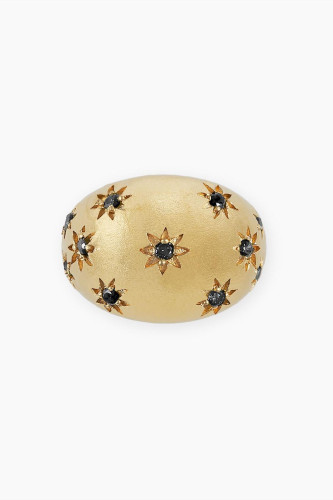 Bague Constellation noir