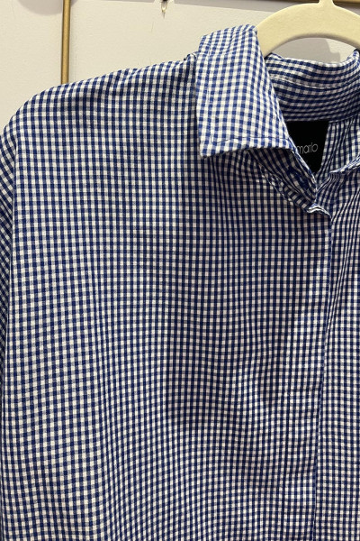 Chemise Emma Blue Vichy 2