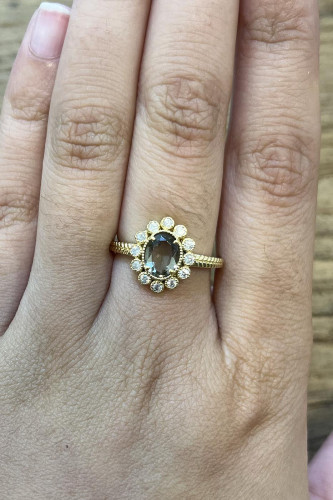 copy of Bague Constellation vert